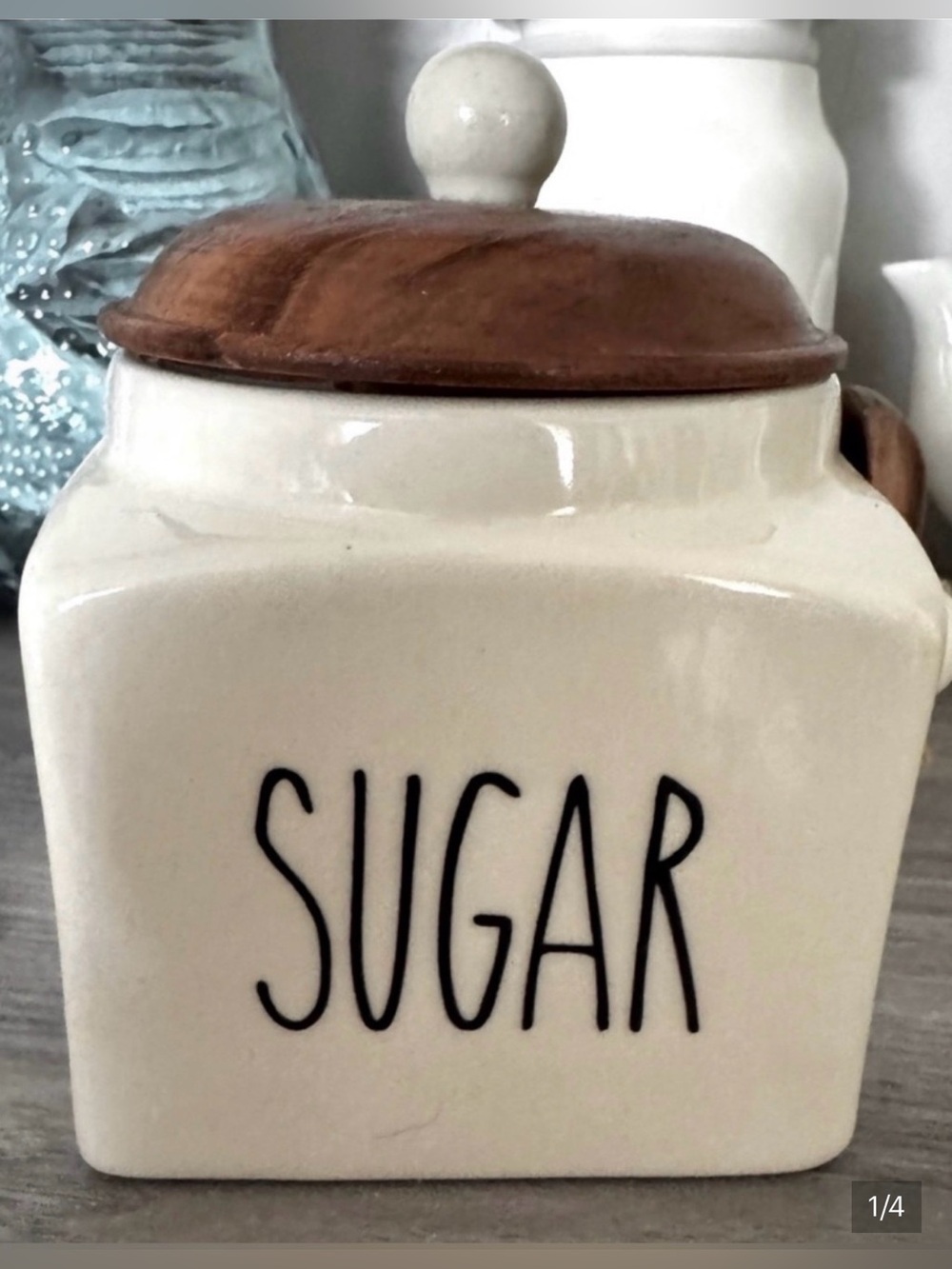 Ceramic Sugar Canister